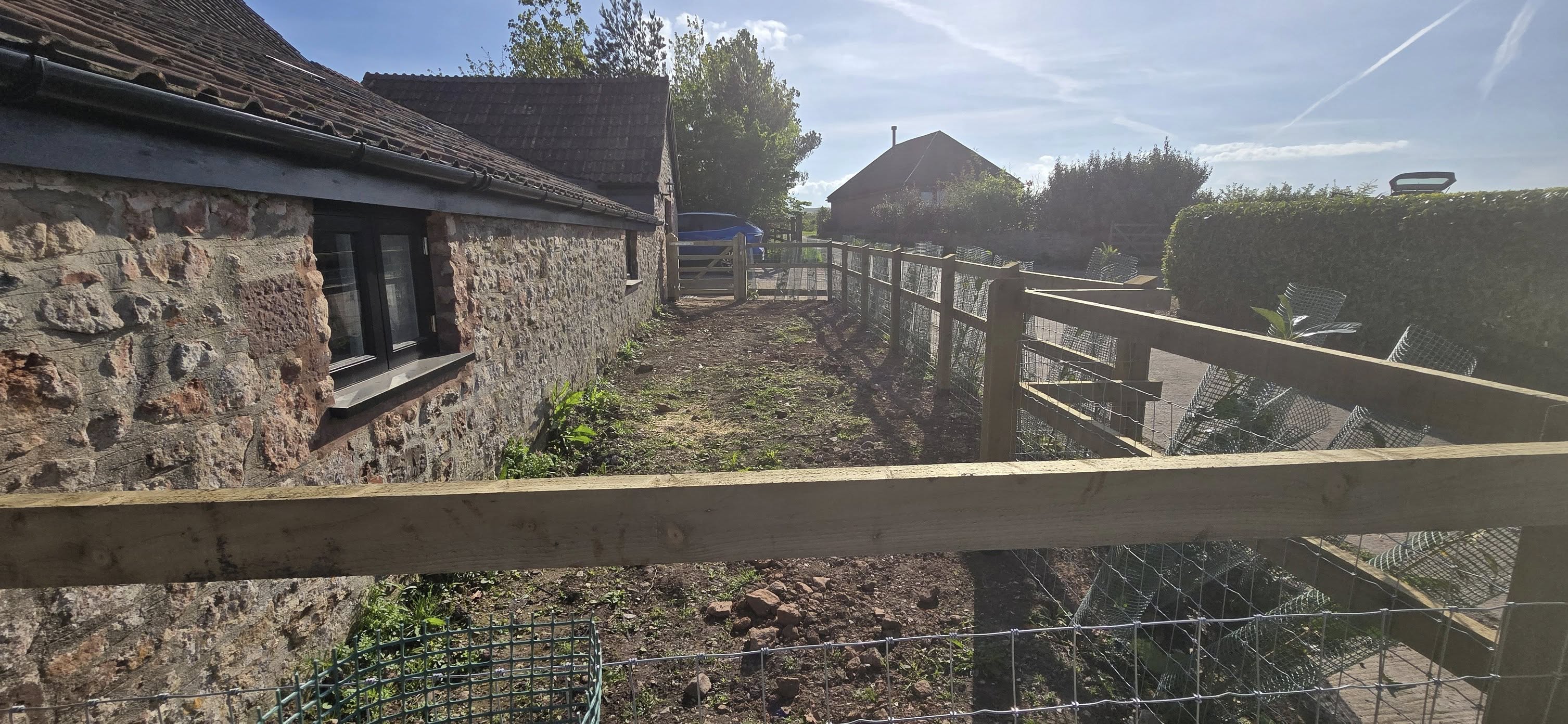 Custom gate installation